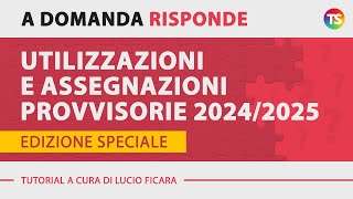 Utilizzazioni e assegnazioni provvisorie 202425 ricongiungimento e gravidanze facciamo chiarezza [upl. by Sumerlin]