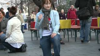 100 Jahre Lehmbruck quotFlashmob Die Kniendequot [upl. by Prinz]