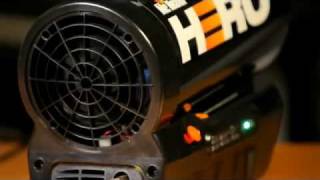 Mr Heater Hero Cordless Forced Air Propane Heater  Quiet [upl. by Ollayos631]