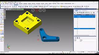 CAD  Edit faces  VISI 20220 [upl. by Groh]