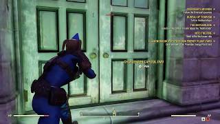 Fallout 76 Get to Charlestown Capitol Building Follow Overseers Journey [upl. by Oicnerual]