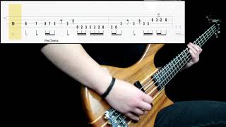 System Of A Down  BYOB Bass Cover Play Along Tabs In Video [upl. by Atrice]