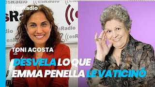 Toni Acosta desvela lo que Emma Penella le vaticinó sobre su carrera como actriz [upl. by Savinirs908]