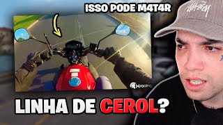 QUE PERIGO LINHA DE CEROL  SUSTOS DE MOTO EP 170 [upl. by Julide]