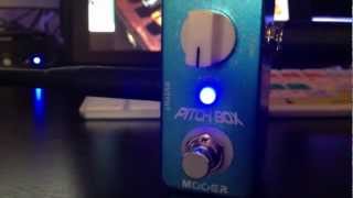 Mooer Micro Pitch Box pedal  Review [upl. by Panthia]