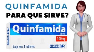 QUINFAMIDA que es y para que sirve quinfamida como tomar quinfamida 100 mg [upl. by Earissed]