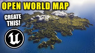 Make An Open World Map in 20 Minutes  Unreal Engine 5 Tutorial [upl. by Eiaj]