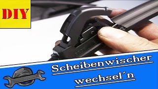 ⏩ ScheibenwischerWischerblätterScheibenwischerblätter wechseln  Bosch Aerotwin MultiClip HD [upl. by Cornew]