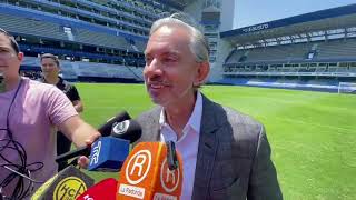 José Pileggi presidente de Emelec “El equipo está a cargo de un DT que le gusta jugar intensoquot [upl. by Retse]