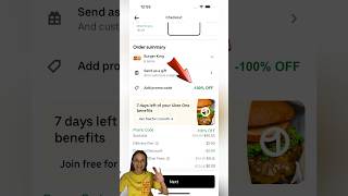 💰Secret Uber Eats code Save  💶on takeout food study work canada [upl. by Nnahgiel]