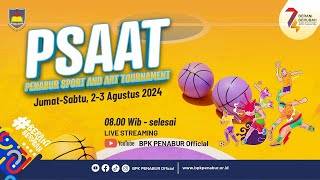 PENABUR SPORT AND ART TOURNAMENT PSAAT 2024  BASKET Lapangan 2 [upl. by Anawik]