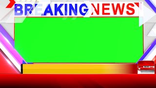 Broadcast News Intro  Green Screen Lower third and Bumper [upl. by Irrak277]