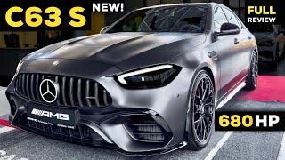 2024 MERCEDES AMG C63 S E Performance 2 LITER 4 Cylinder NEW FULL InDepth Review Exterior Interior [upl. by Anitsirhcairam]