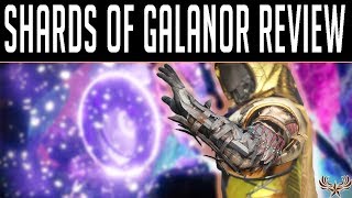 Destiny 2 Forsaken Shards Of Galanor Review and breakdown [upl. by Alehc]