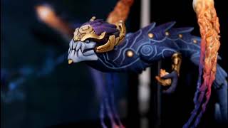 Aurelion Sol  League of Legends velvet clay figure [upl. by Elynad]