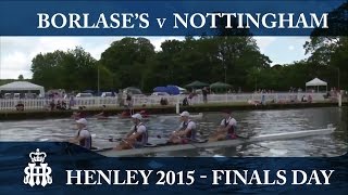 Borlases v Nottingham  Finals Day Henley 2015  Fawley [upl. by Llevert]