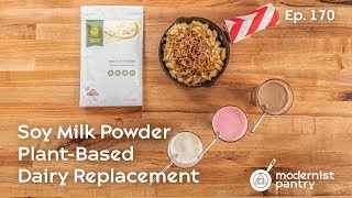 Soy Milk Powder PlantBased Dairy Replacement WTF  Ep 170 [upl. by Jelsma]