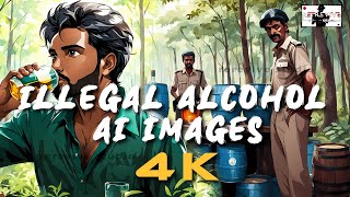 IIlegal alcohol AI images  RERevive Studio illegalliquor hoochtragedy kallakurichi freestocks [upl. by Cornie]