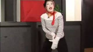 Mime Basics Acting Tips and Techniques  A Mime Discovering Trunk at Rope End [upl. by Treble374]