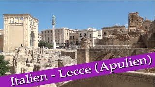 Italien  Urlaub in Apulien  Lecce [upl. by Durno]