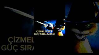 ÇİZMELİ KEDİ GÜÇ SIRALAMASI [upl. by Artemisia]