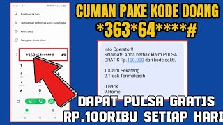 KODE PULSA GRATIS KODE DIAL PULSA GRATIS KARTU TELKOMSEL  CARA DAPAT PULSA GRATIS TELKOMSEL 2024 [upl. by Llenram]