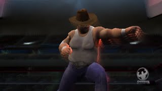 Dusty Rhodes theme amp entrance Bunkhouse  Showdown Legends of Wrestling PlayStation 2 [upl. by Ahsac]