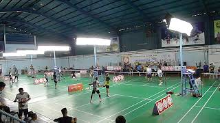 28Sep24 Alumni Badminton Goh Saek DinLoh Soon Cheong vs Chee Soon SeangNg Kiang Lang 302790yrs [upl. by Esinyl647]