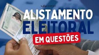 ALISTAMENTO ELEITORAL  QUESTÕES ATUAIS  TSE UNIFICADO 2024 [upl. by Neehsar963]