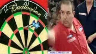 phil taylor 9darts vs matt chapman uk open [upl. by Jaquiss]