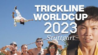 This is Insane Epic Trickline Worldcup 2023 Kesselfestival Stuttgart [upl. by Dempstor376]