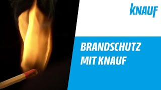 So viel ist sicher Brandschutz mit Knauf [upl. by Frymire57]