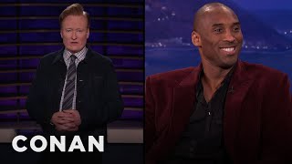 Conan Remembers Kobe Bryant  CONAN on TBS [upl. by Aleta]