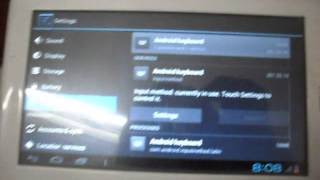 How to Change Android Keyboard Settings in Tablet [upl. by Noll]