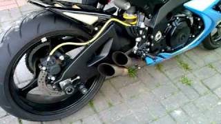 Jardine GP1 on GSXR 1000K8 with decat pipe [upl. by Itsyrk]