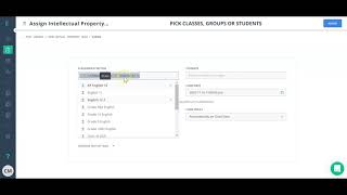 How to assign an edulastic test to multiple classes [upl. by Nirac150]