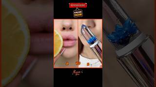 Lipstick 💄 Lovers 🅰️🆚️🅱️ trending lipstick lipsticklover song kiss makeup shorts lips fyp [upl. by Suoicerpal]