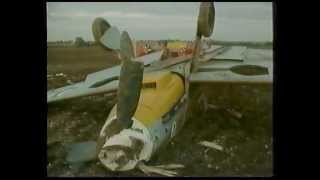 Messerschmitt Bf 109G2 Trop quotBlack Sixquot  Duxford Air Crash  October 12th 1997 [upl. by Atinaujnas]