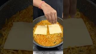 Desi Cheese Maggi ASMR Cooking recipe cooking shorts crunchytreats food maggi cheesemaggi [upl. by Natelson670]