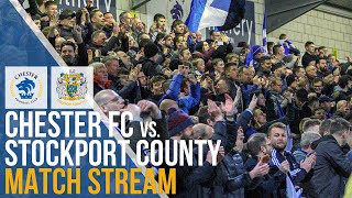 Chester FC Vs Stockport County  Match Stream [upl. by Adok920]