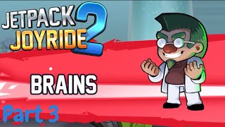 Jetpack Joyride 2  Part 3 Brains Boss Fight [upl. by Gavrah]