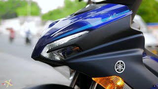 Yamaha Exciter 155 VVA 2022  Matte Blue  Xanh GP  Y16ZR 2022  Walkaround [upl. by Nedyarb313]