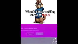 Bro What is Simon waffling about meme funny edit [upl. by Aehsa995]