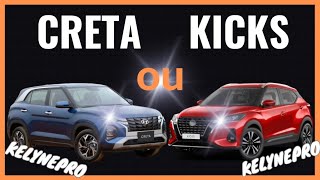 HYUNDAI CRETA 10 TURBO 2023 OU NISSAN KICKS 16 2023 [upl. by Arihat]