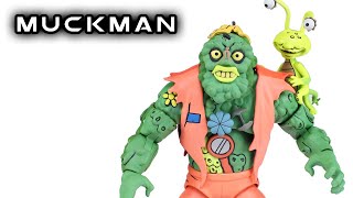 NECA MUCKMAN Ultimate TMNT Action Figure Review [upl. by Anilegnave648]