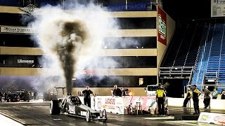 quotHYPERquotMAX 6 SEC TRIPLE TURBO DIESEL DRAGSTER RT 66 FRIDAY NIGHT [upl. by Koressa]