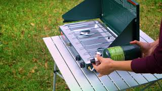 How To Use Your Coleman Classic Propane Gas Camping Stove [upl. by Elik]