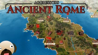 Roman Civilization 4X Strategy Game  Aggressors Ancient Rome Gameplay [upl. by Edmonds221]