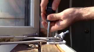 How to replace a casement window crank operator [upl. by Newby963]