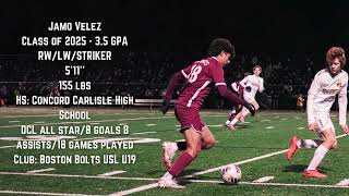 Jamo Velez CCHSBolts U19 USL 20232024 season highlights [upl. by Neira]